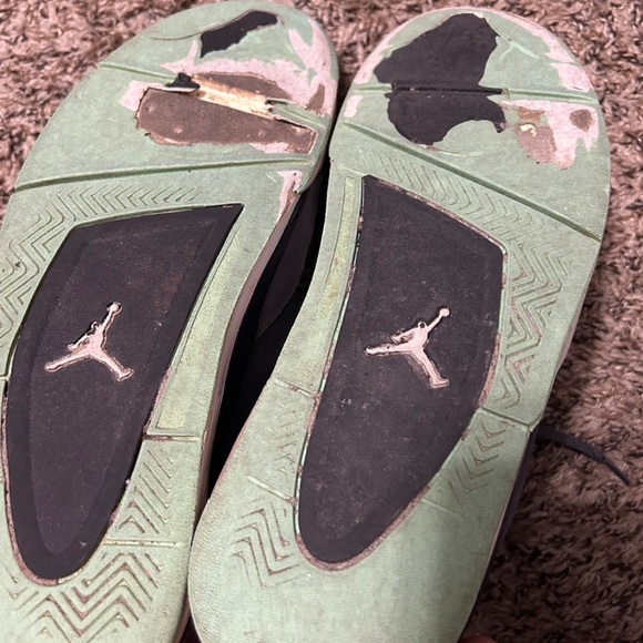 Jordan 4 ‘green glow’ - Picture 4 of 5